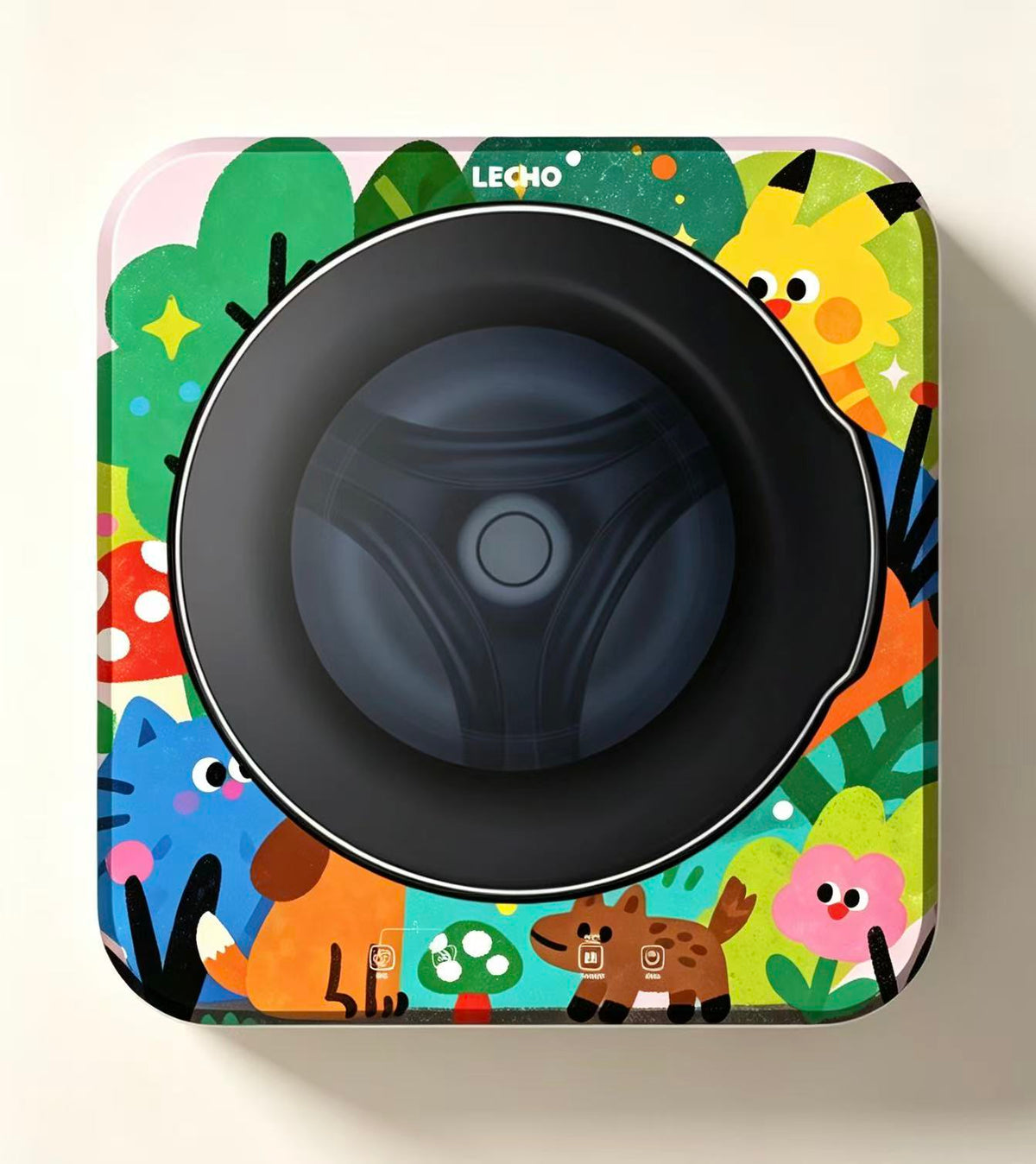 Wall-Mounted Washing Machine 3.0 kg – LECHO Happy Forest